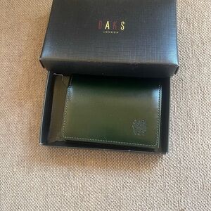 Green Leather Wallet